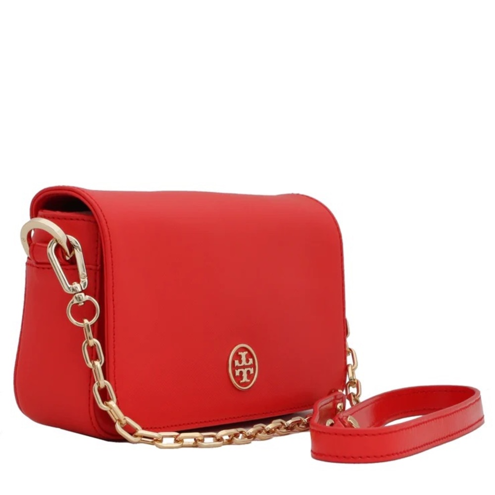 Tory Burch Robinson Chain Mini Bag- Poppy Red